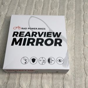 New in box rearview mirror for Rad Power Bikes